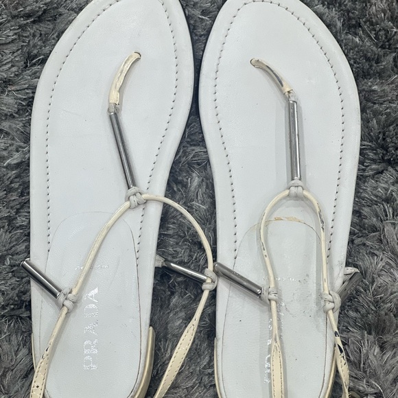 Prada Women’s White Sandals - Picture 1 of 11